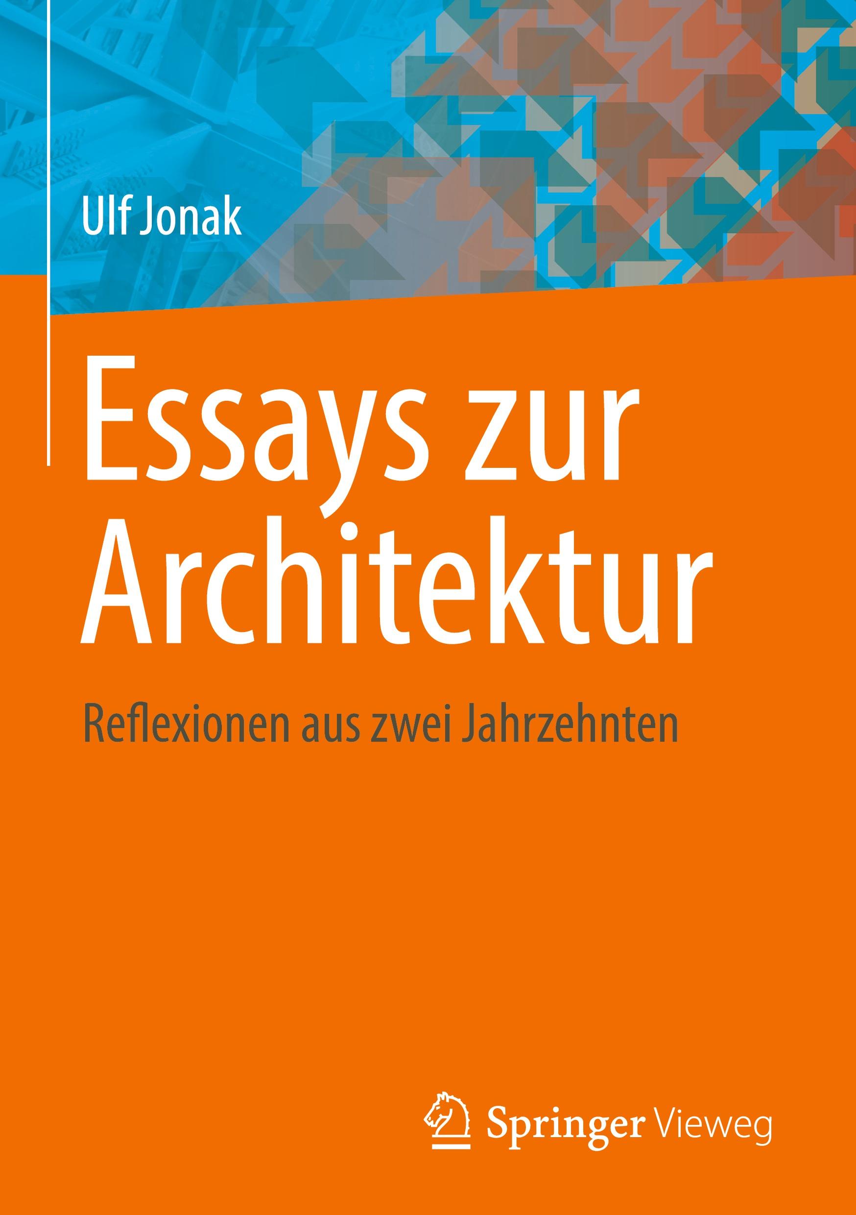 Vorderes Coverbild Essays zur Architektur