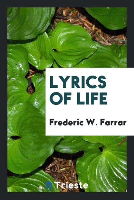 Vorderes Coverbild Lyrics of life