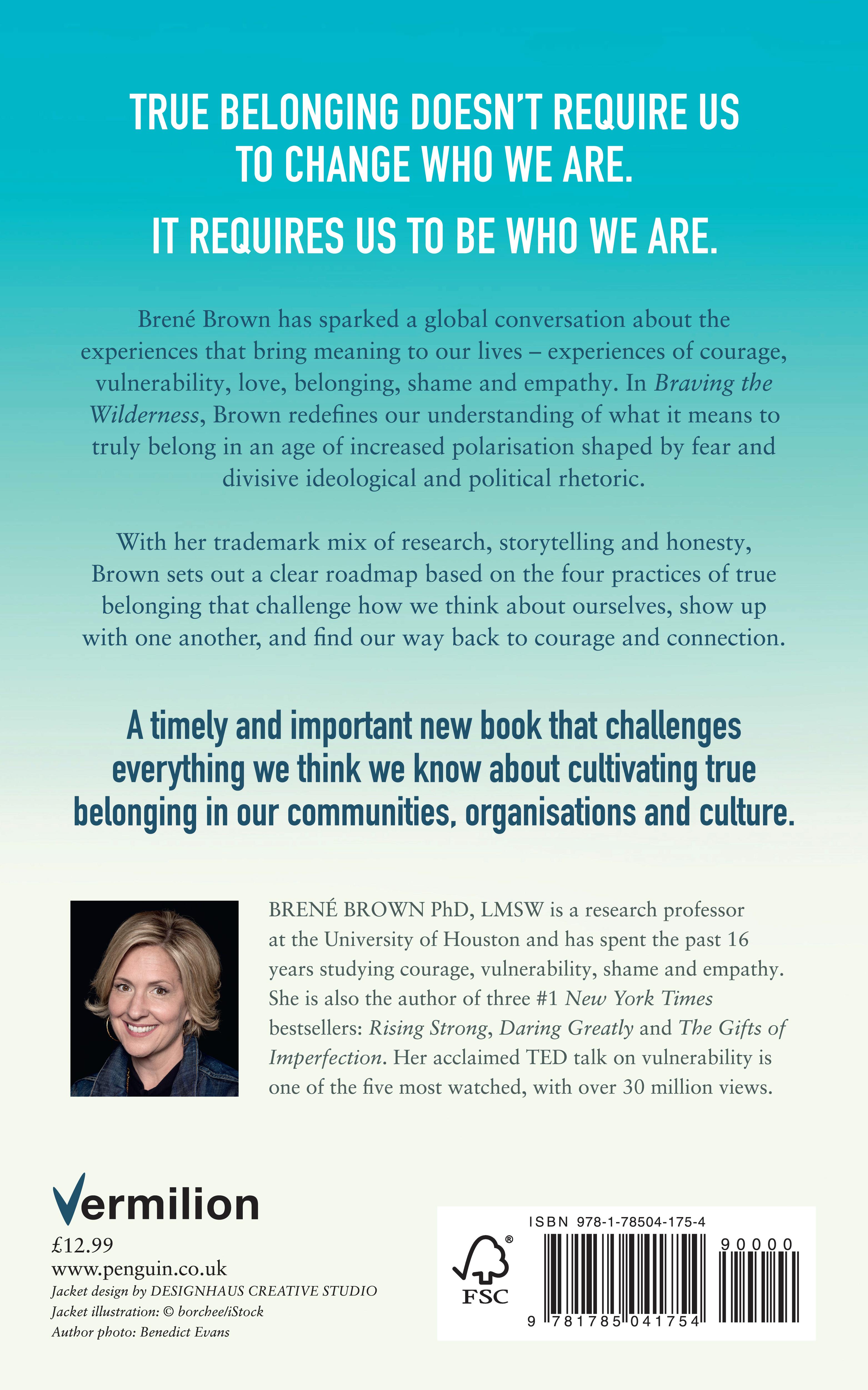 Rückseitencover Braving the Wilderness