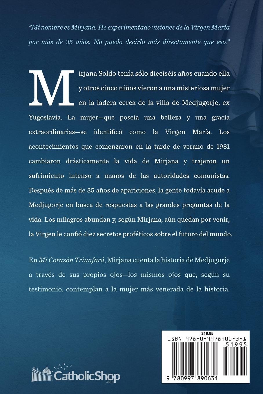 Rückseitencover Mi Corazón Triunfará