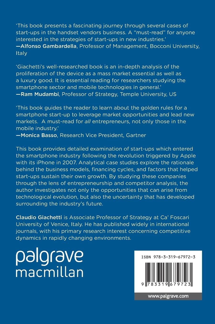 Rückseitencover Smartphone Start-ups