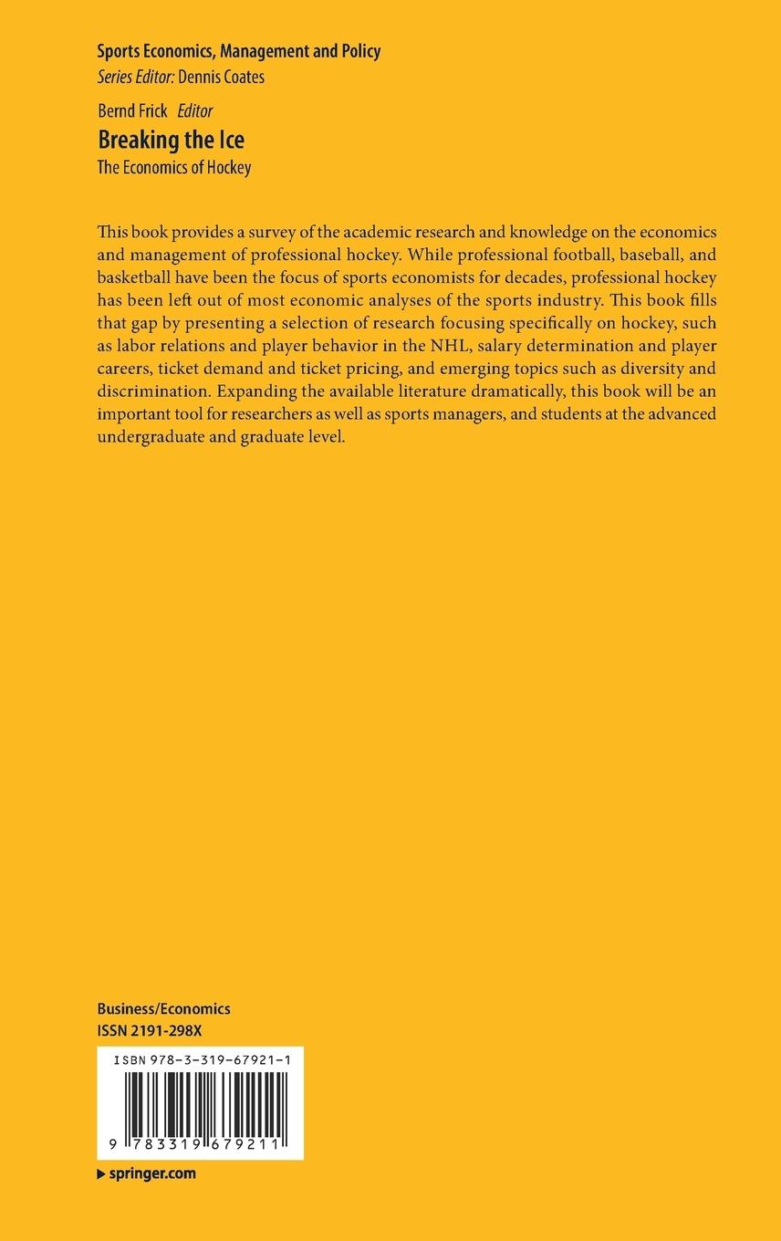 Rückseitencover Breaking the Ice