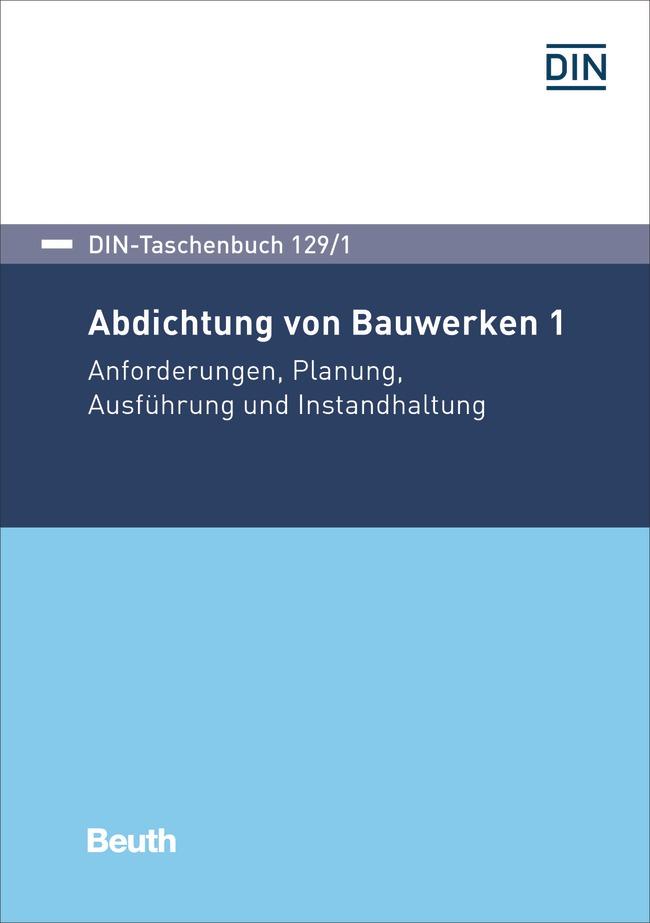 Vorderes Coverbild Abdichtung von Bauwerken 1