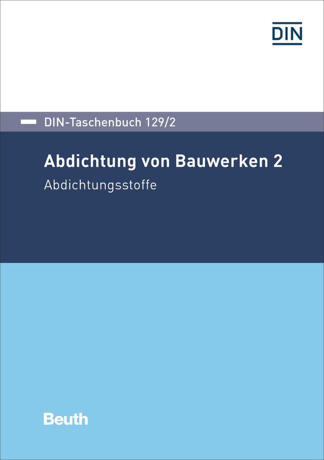 Vorderes Coverbild Abdichtung von Bauwerken 2