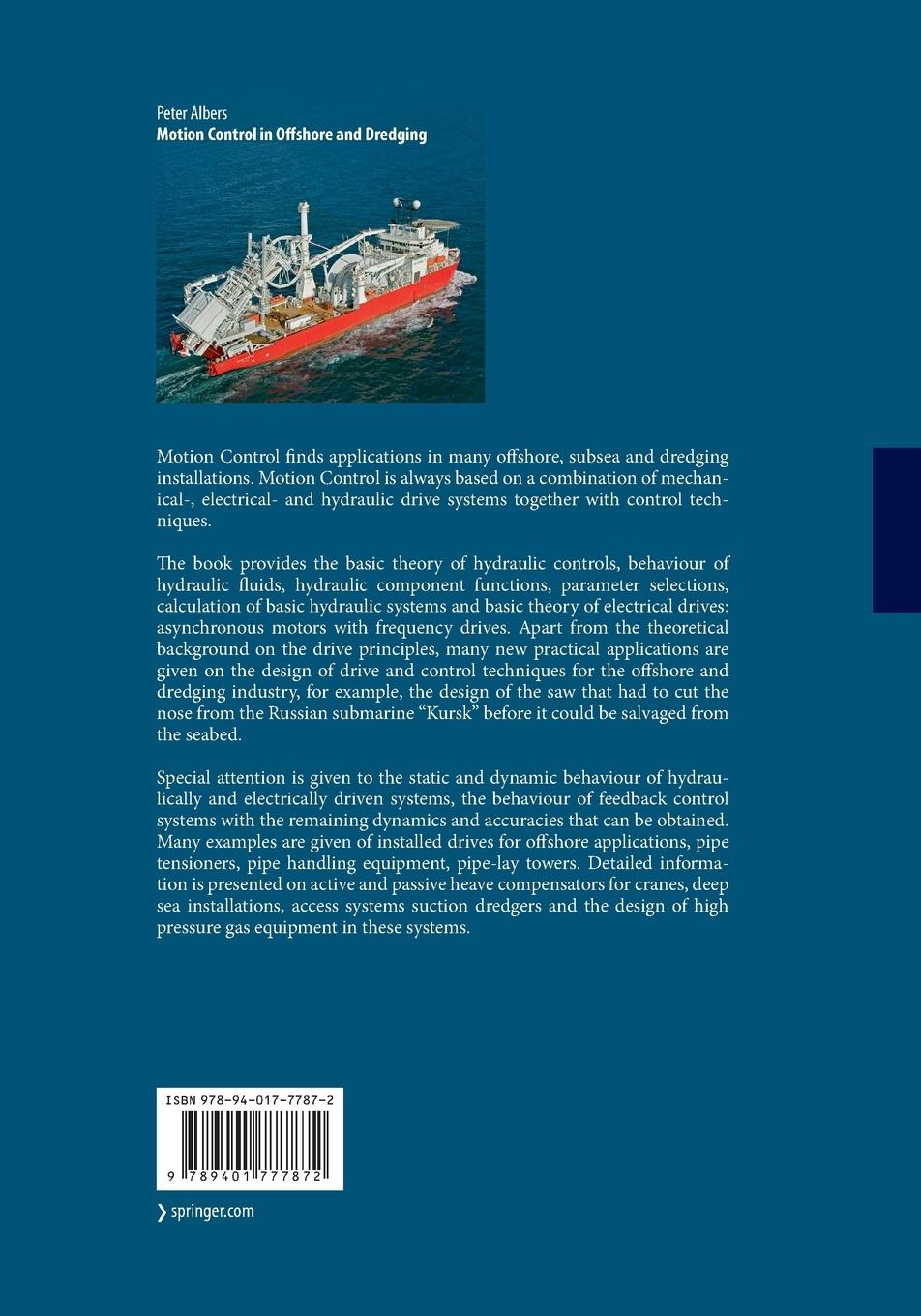 Rückseitencover Motion Control in Offshore and Dredging