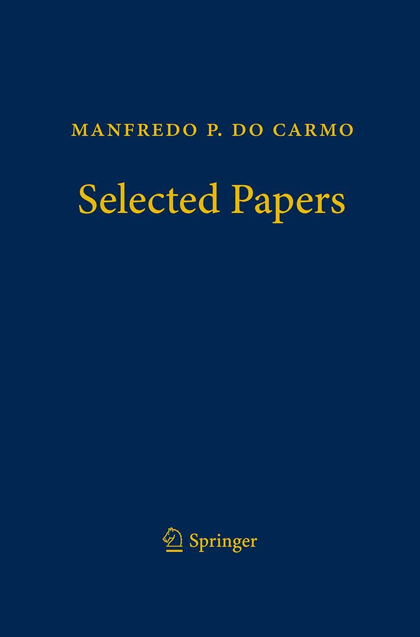 Vorderes Coverbild Manfredo P. do Carmo - Selected Papers