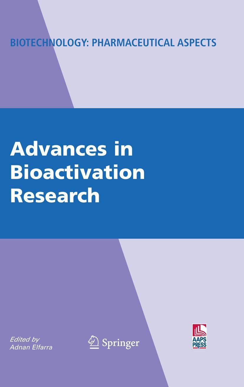 Vorderes Coverbild Advances in Bioactivation Research