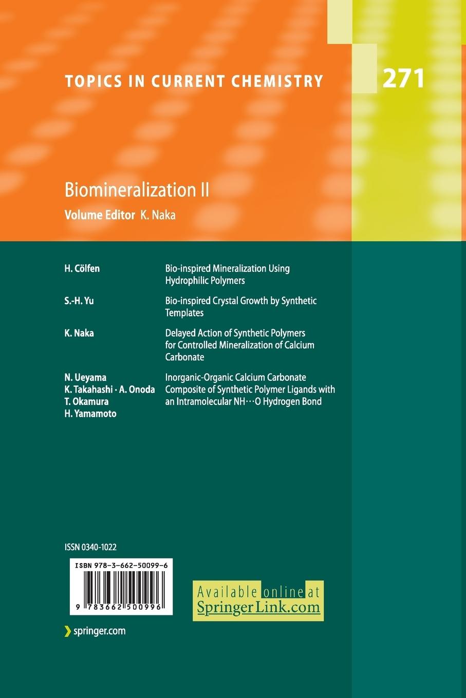 Rückseitencover Biomineralization II