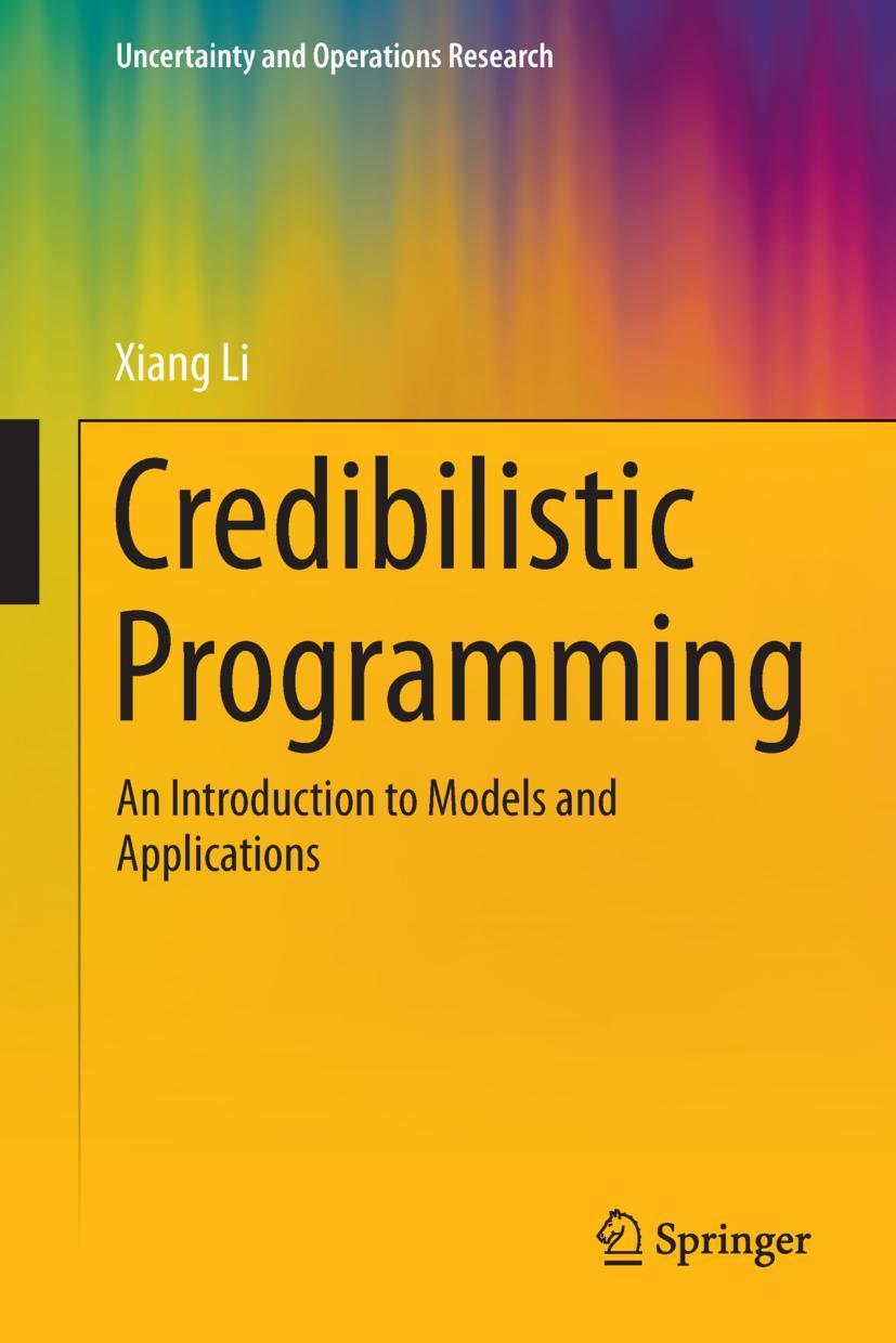 Vorderes Coverbild Credibilistic Programming