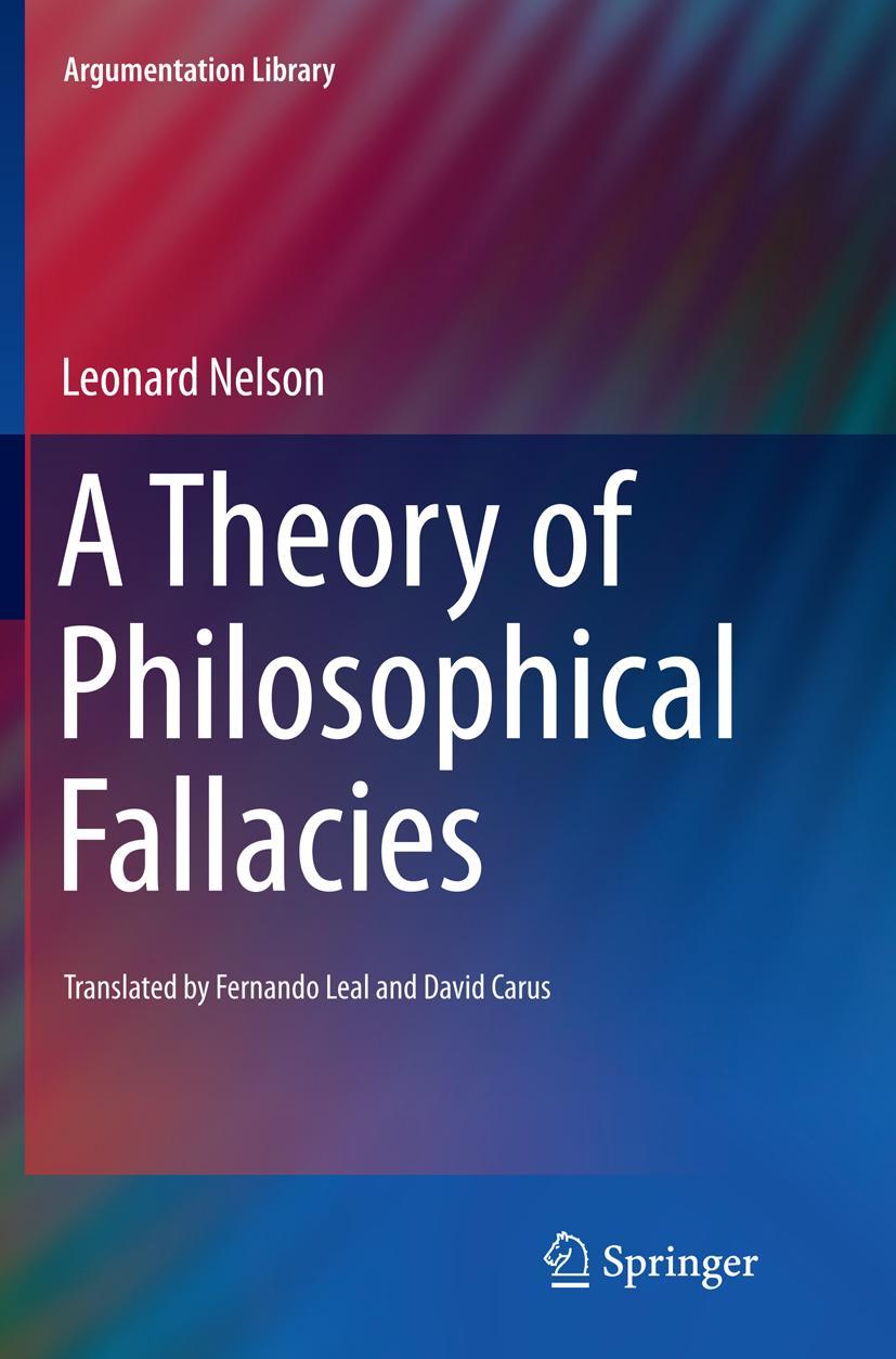 Vorderes Coverbild A Theory of Philosophical Fallacies