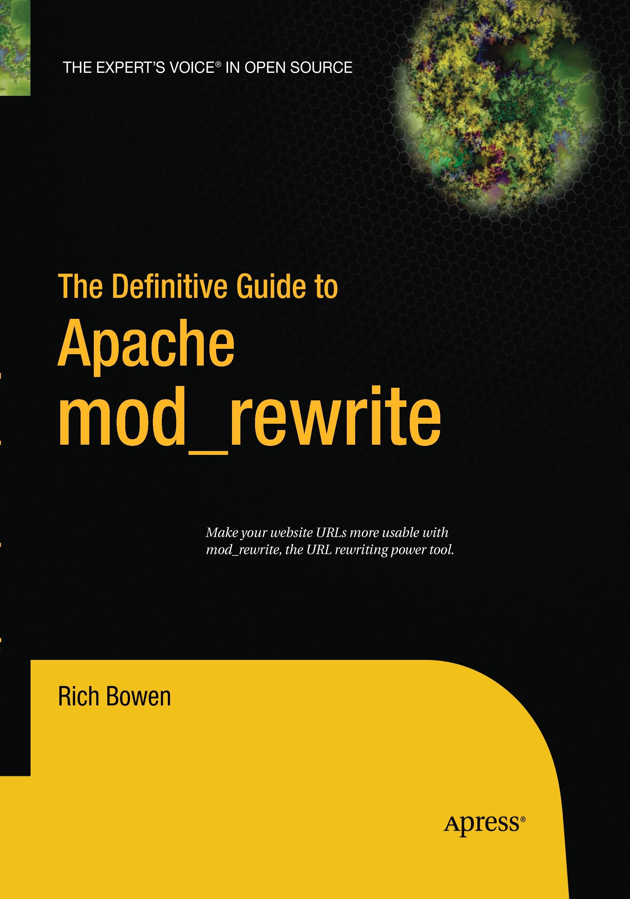 Vorderes Coverbild The Definitive Guide to Apache mod_rewrite