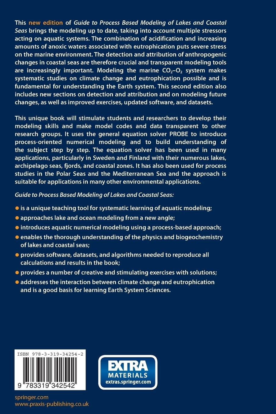 Rückseitencover Guide to Process Based Modeling of Lakes and Coastal Seas