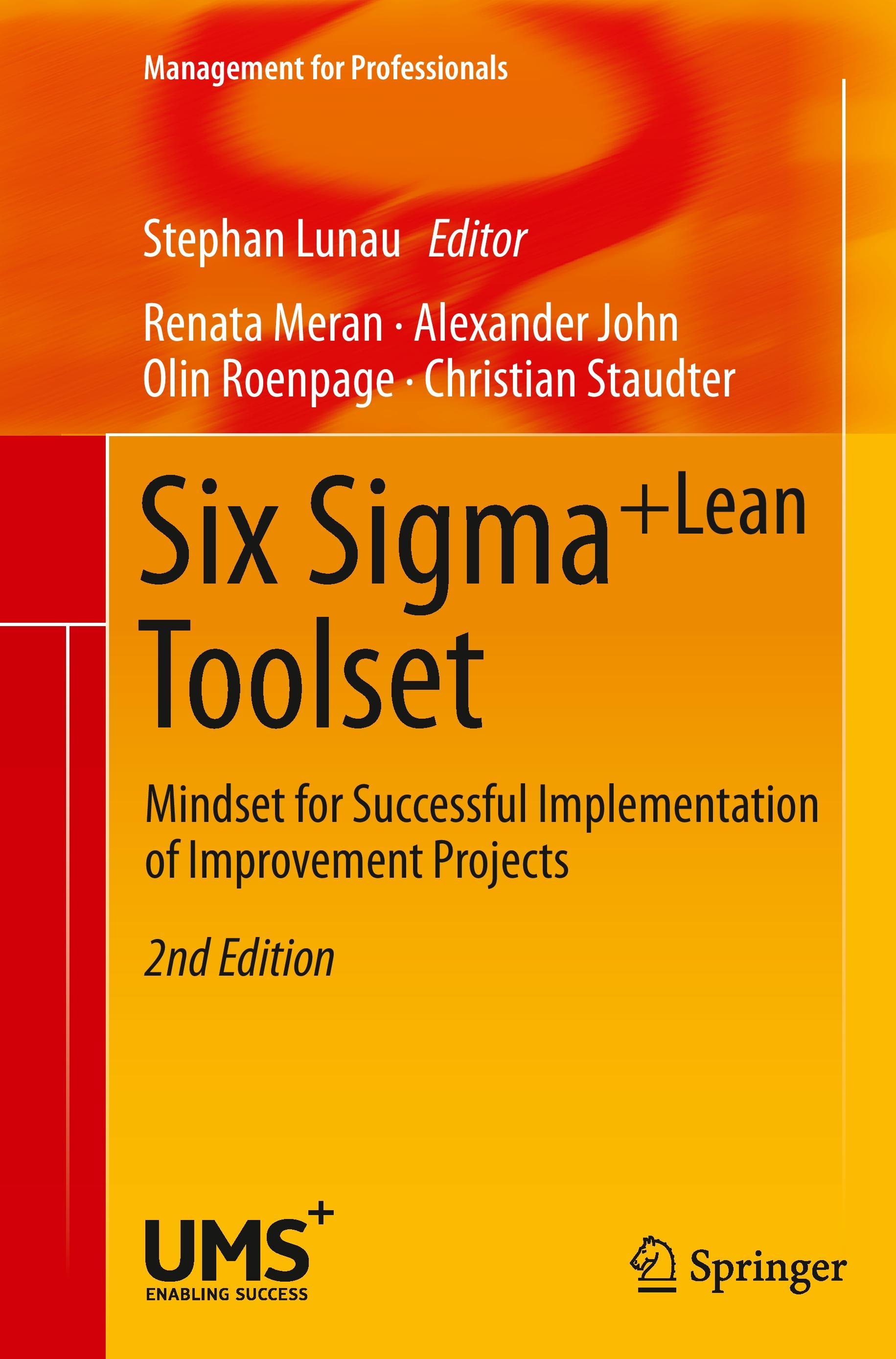 Vorderes Coverbild Six Sigma+Lean Toolset