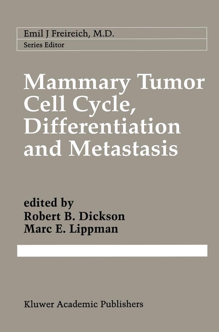 Vorderes Coverbild Mammary Tumor Cell Cycle, Differentiation, and Metastasis