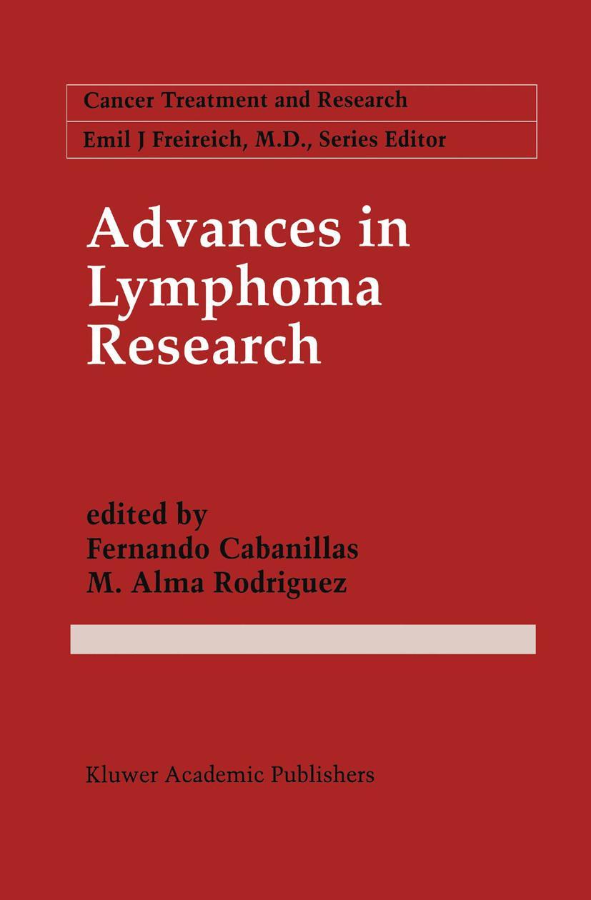 Vorderes Coverbild Advances in Lymphoma Research