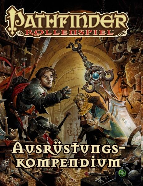 Vorderes Coverbild Pathfinder Ausrüstungskompendium Taschenbuch