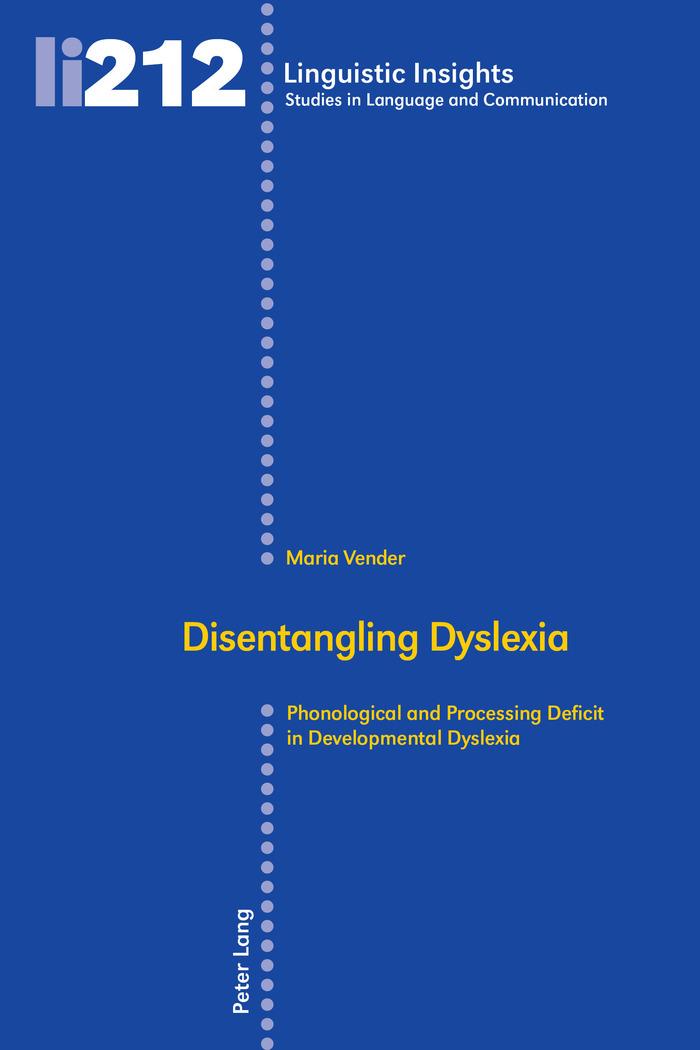 Vorderes Coverbild Disentangling Dyslexia