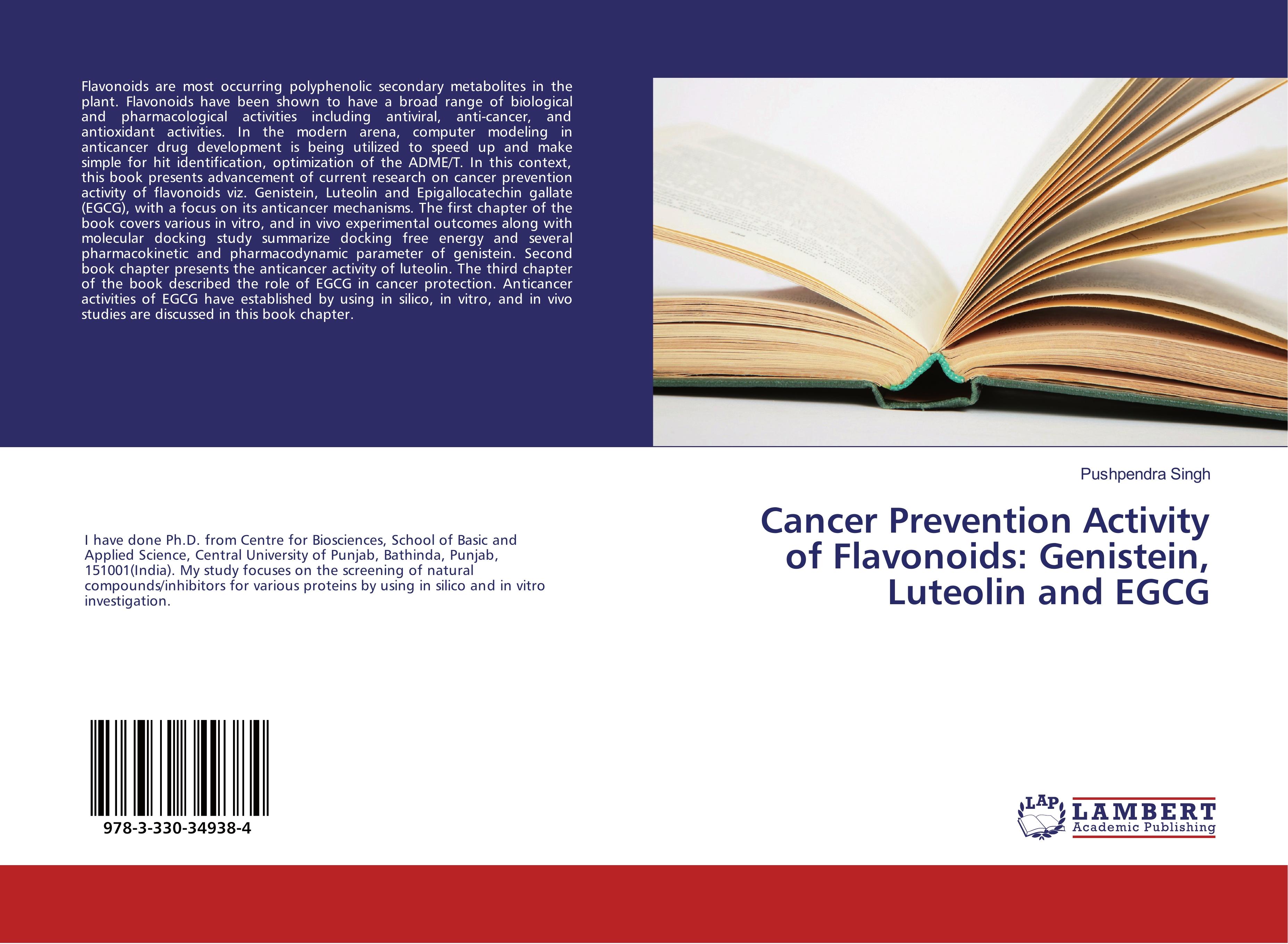 Vorderes Coverbild Cancer Prevention Activity of Flavonoids: Genistein, Luteolin and EGCG