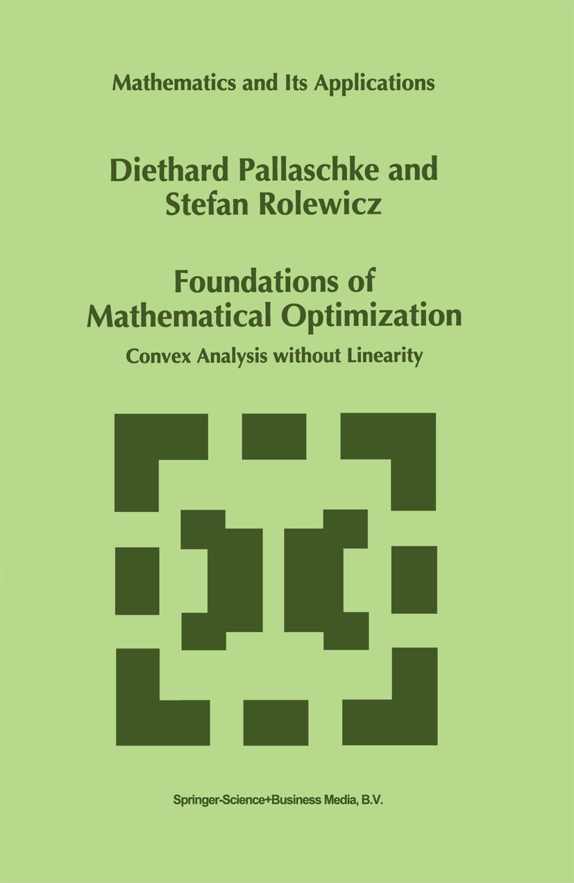 Vorderes Coverbild Foundations of Mathematical Optimization