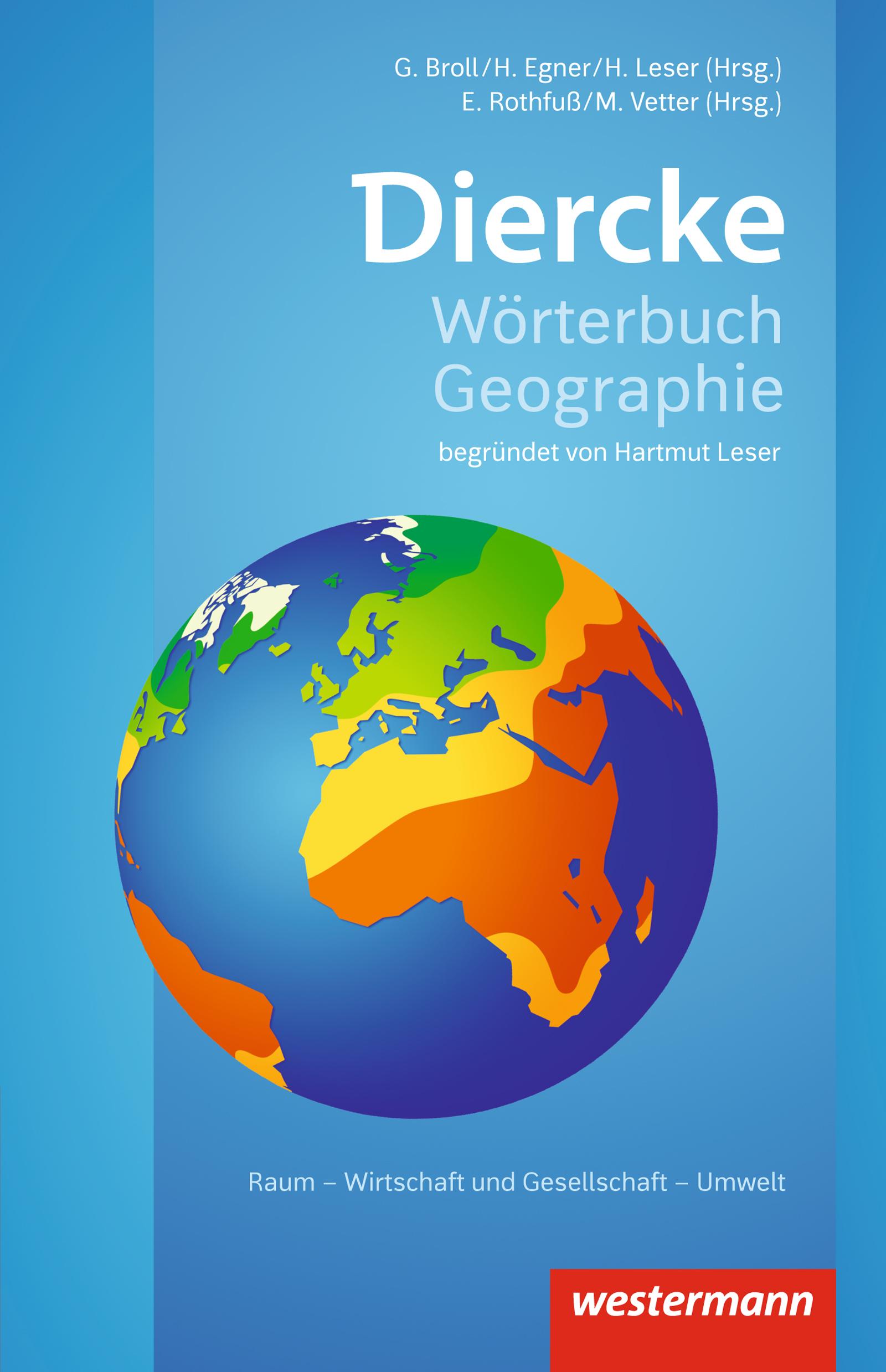 Vorderes Coverbild Diercke Wörterbuch Geographie