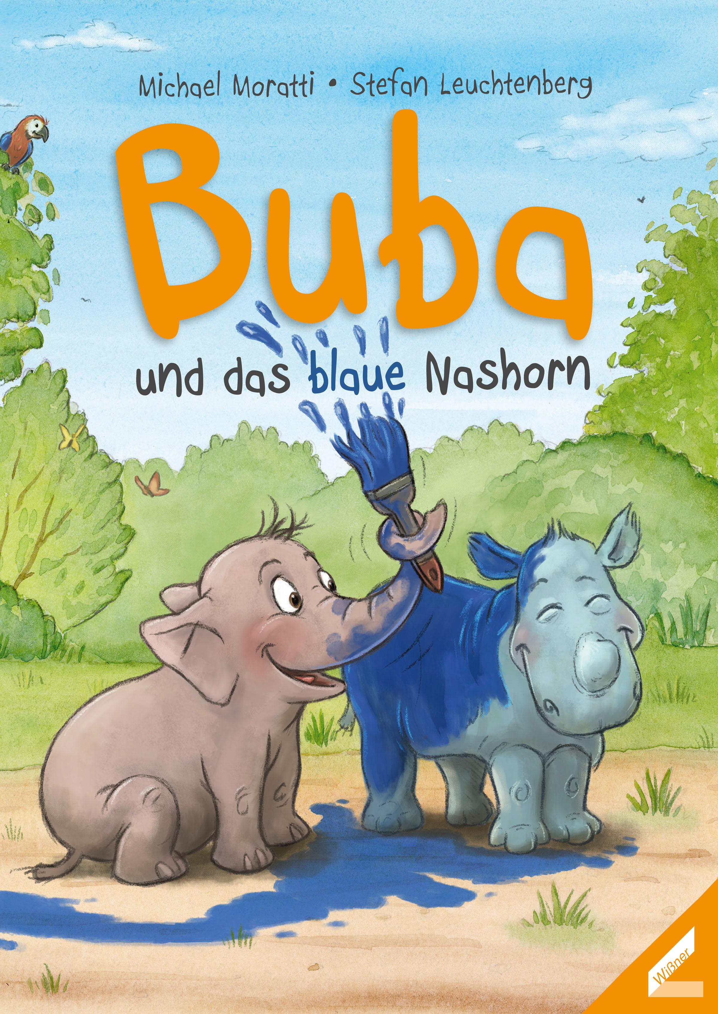 Vorderes Coverbild Buba und das blaue Nashorn