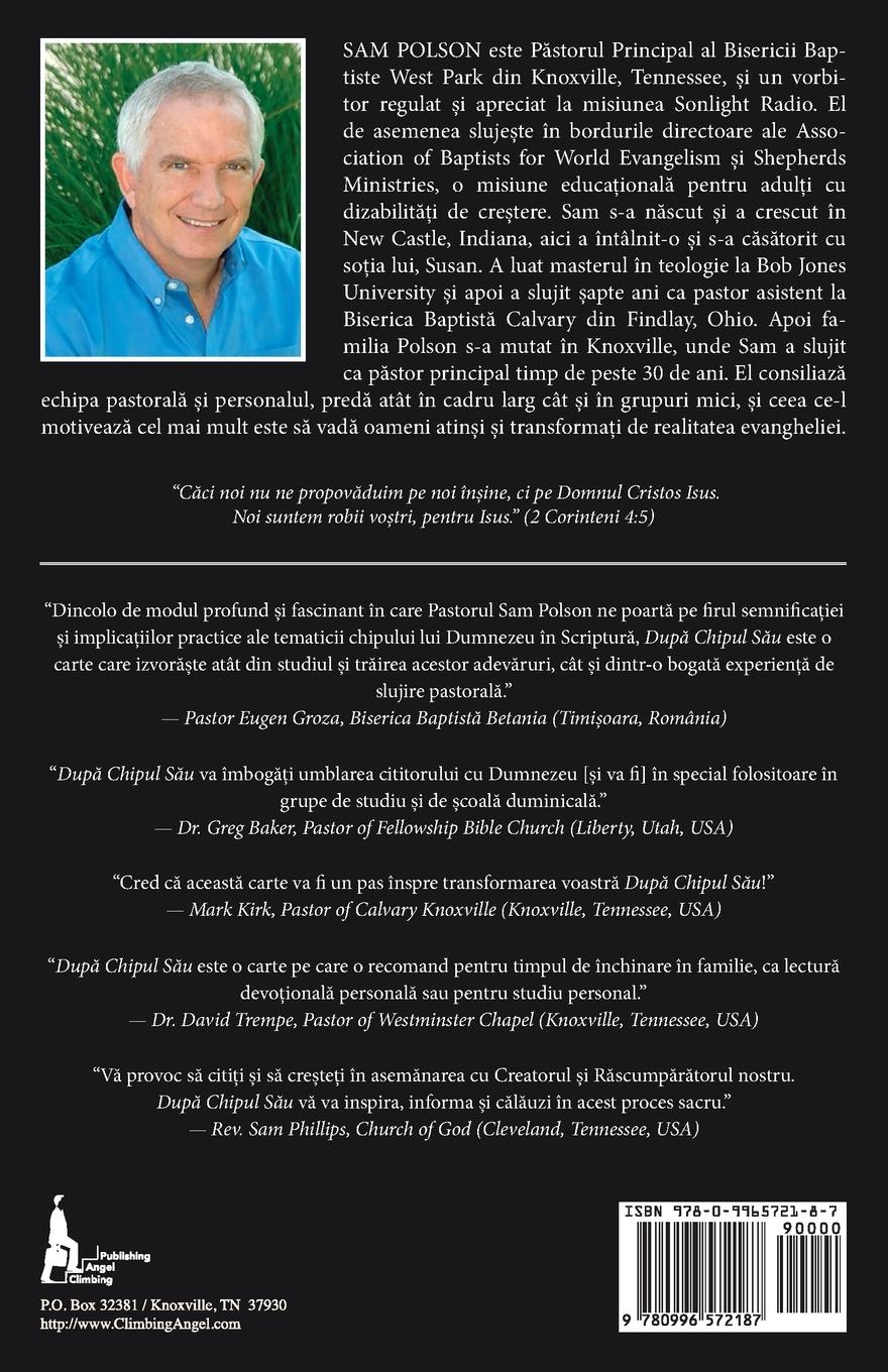 Rückseitencover In His Image (Romanian edition)