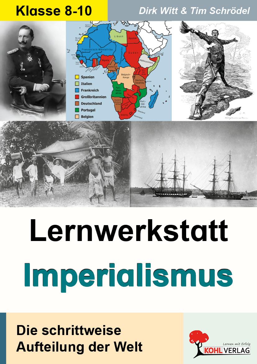Vorderes Coverbild Lernwerkstatt Imperialismus