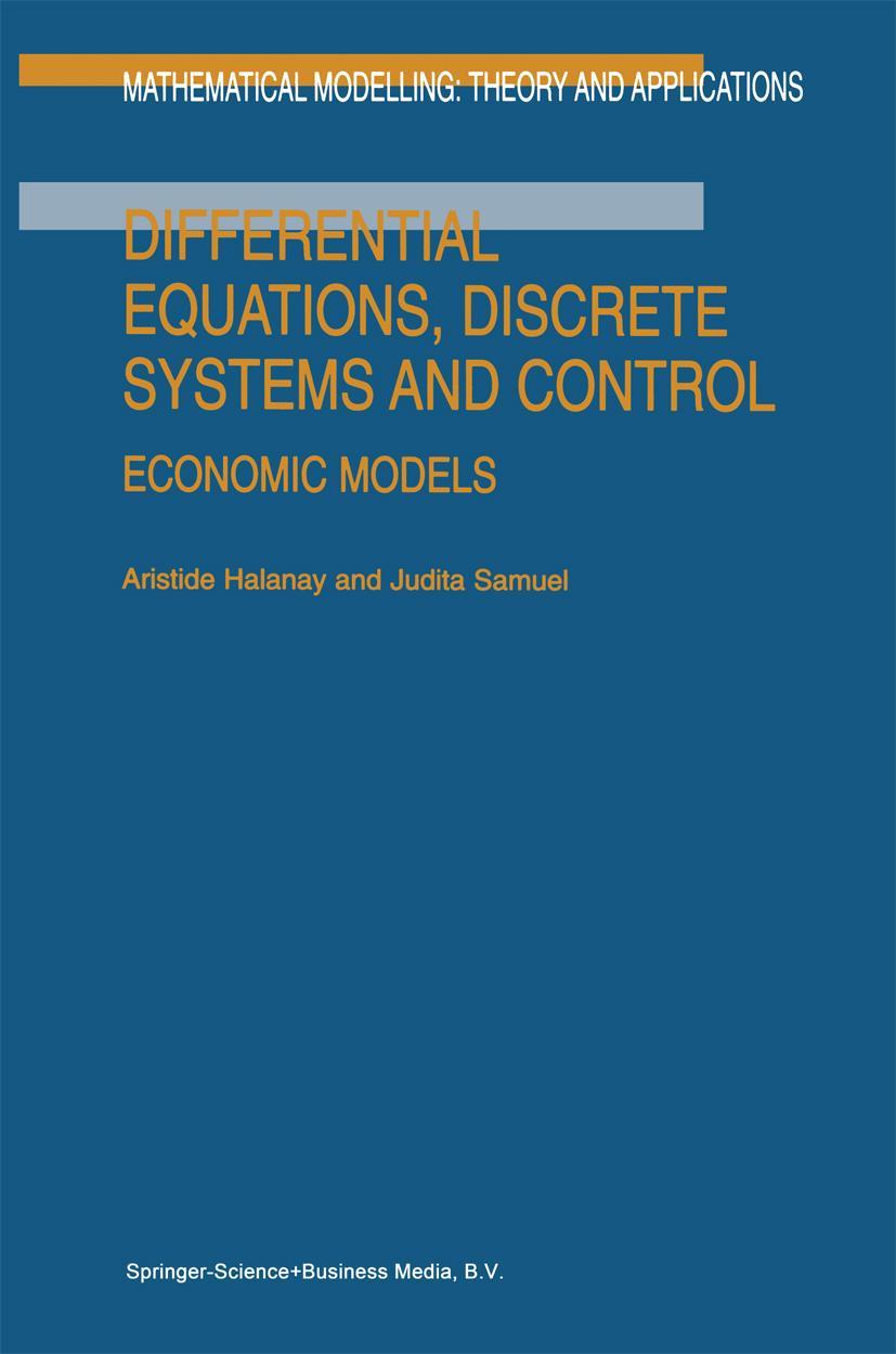 Vorderes Coverbild Differential Equations, Discrete Systems and Control
