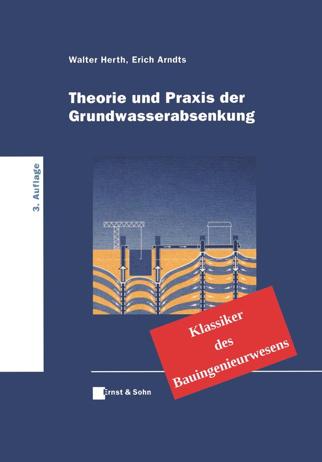 Vorderes Coverbild Theorie und Praxis der Grundwasserabsenkung