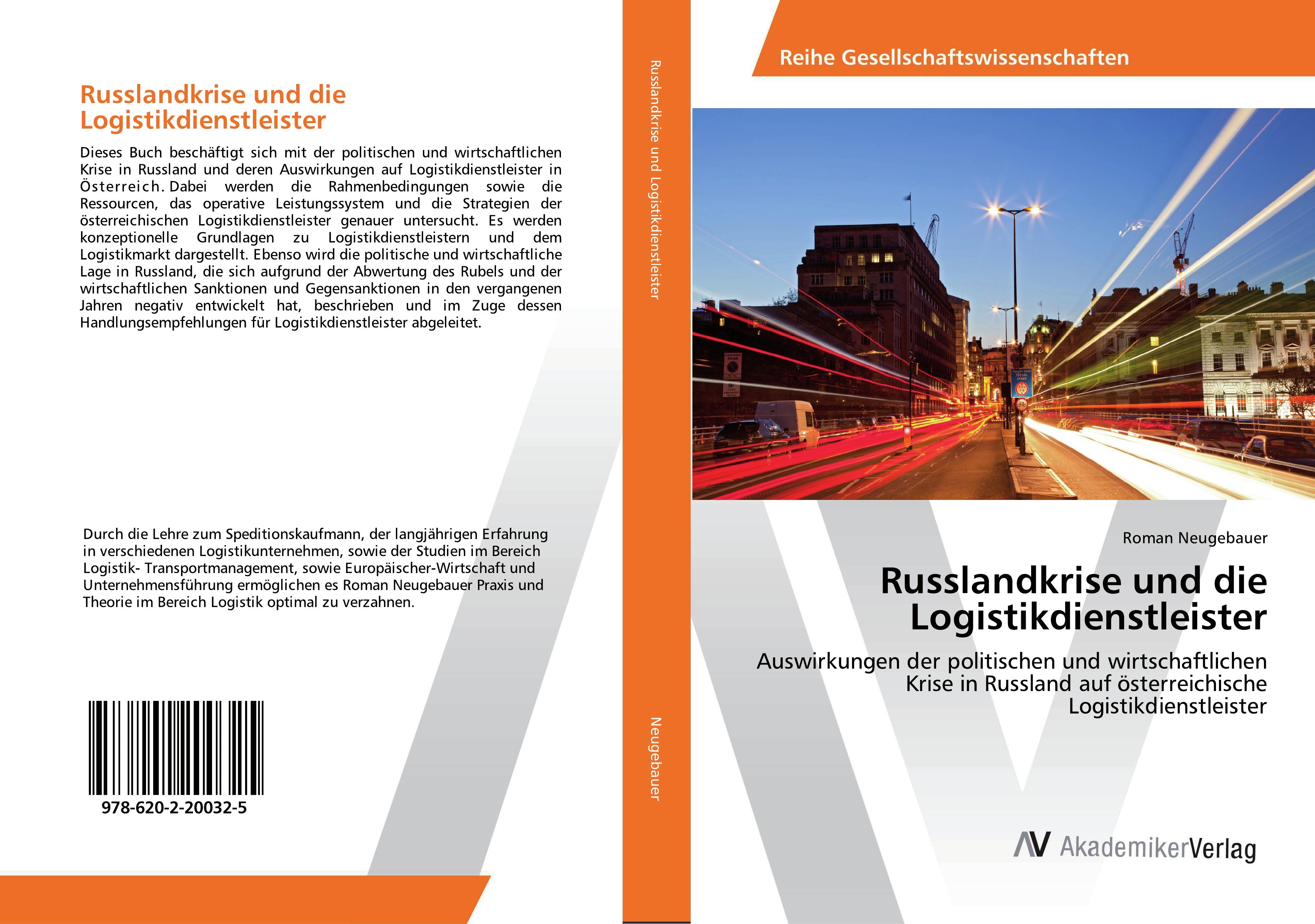 Vorderes Coverbild Russlandkrise und die Logistikdienstleister