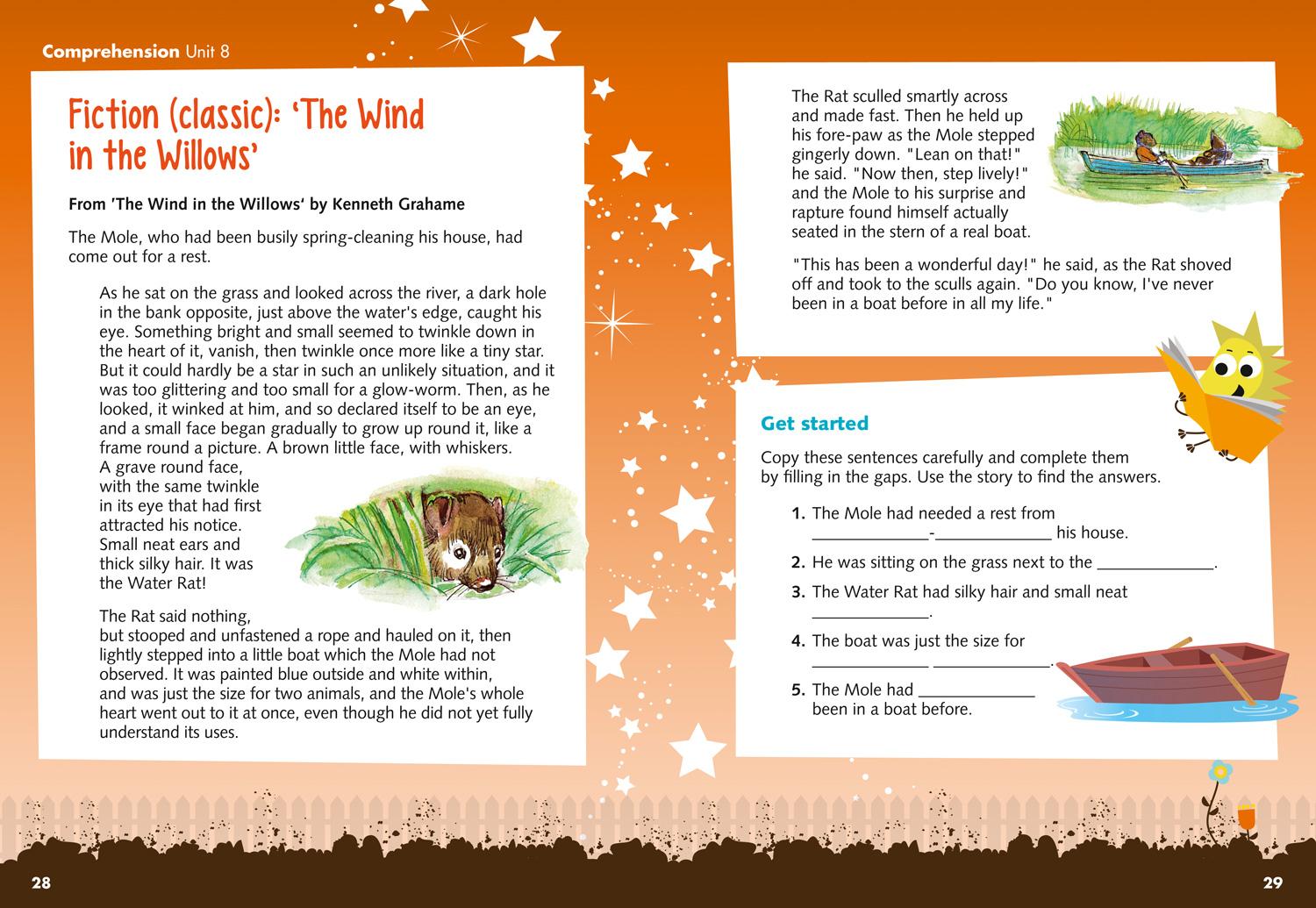 Beispielinhalt (Bild) Comprehension Skills Pupil Book 4