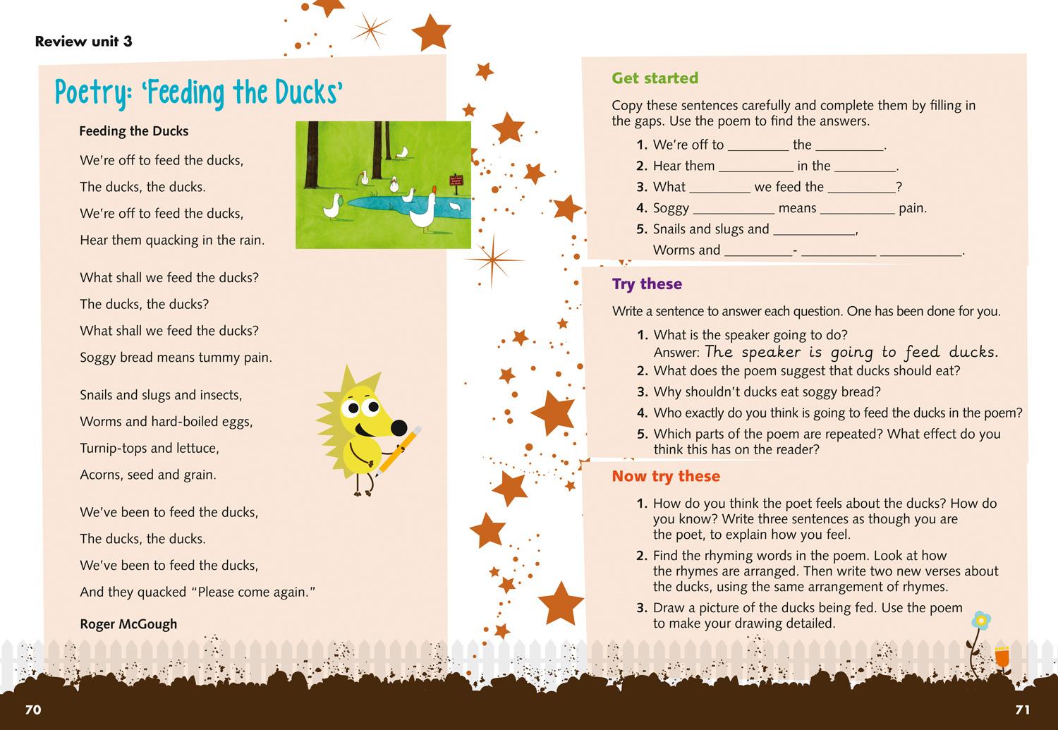 Beispielinhalt (Bild) Comprehension Skills Pupil Book 4