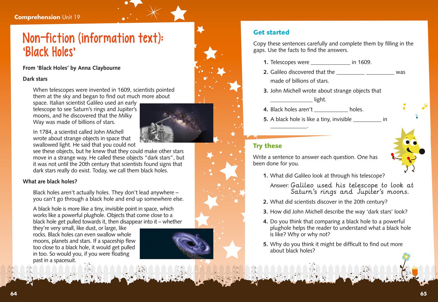 Beispielinhalt (Bild) Comprehension Skills Pupil Book 4