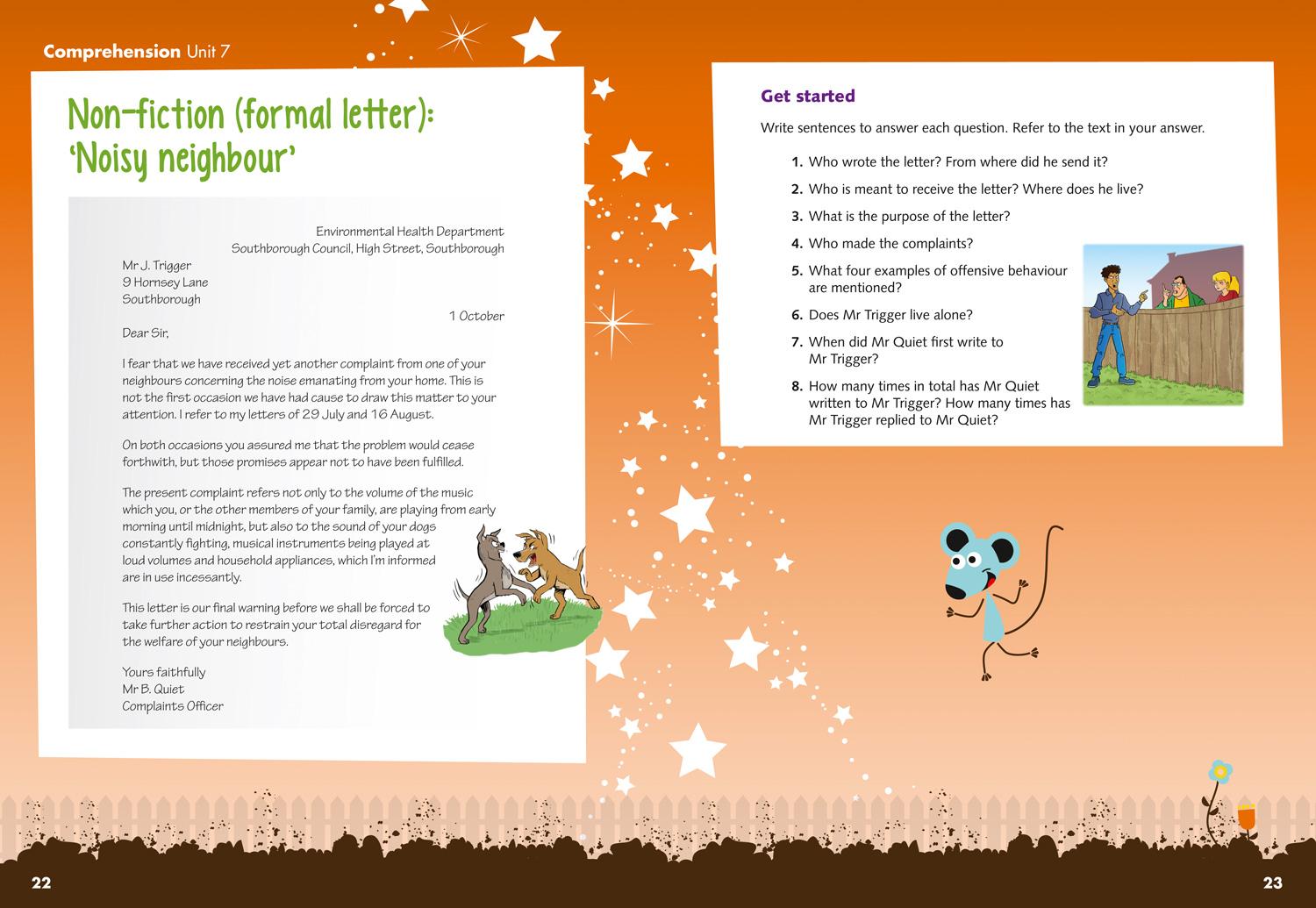 Beispielinhalt (Bild) Comprehension Skills Pupil Book 5