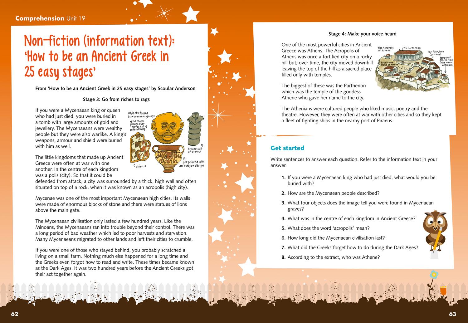 Beispielinhalt (Bild) Comprehension Skills Pupil Book 5