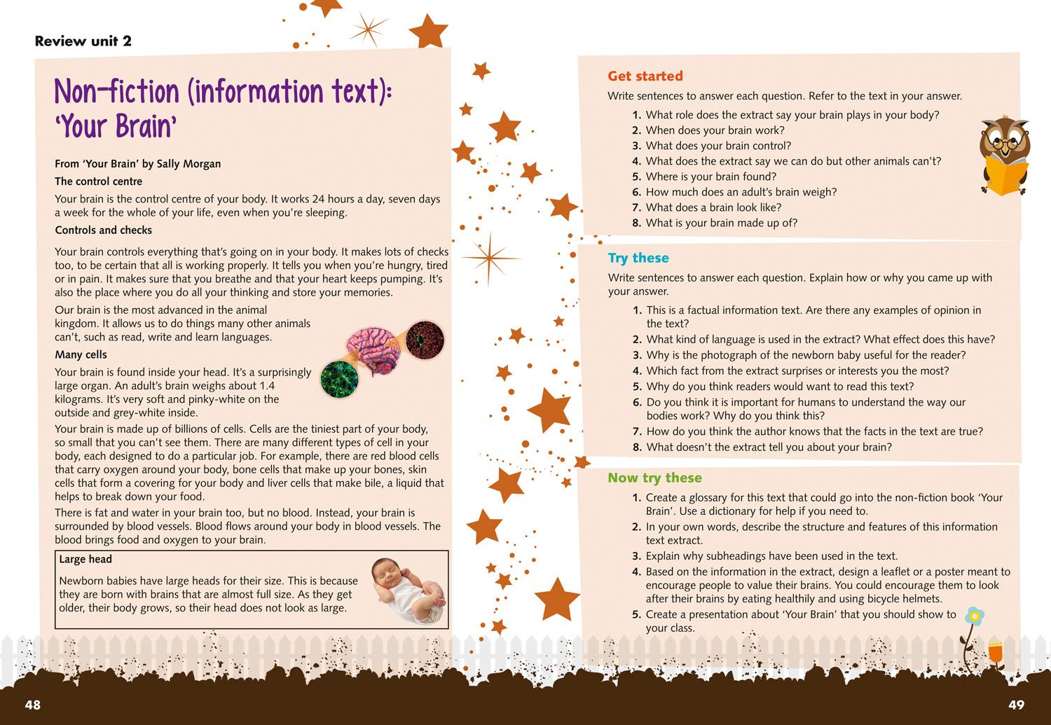 Beispielinhalt (Bild) Comprehension Skills Pupil Book 5