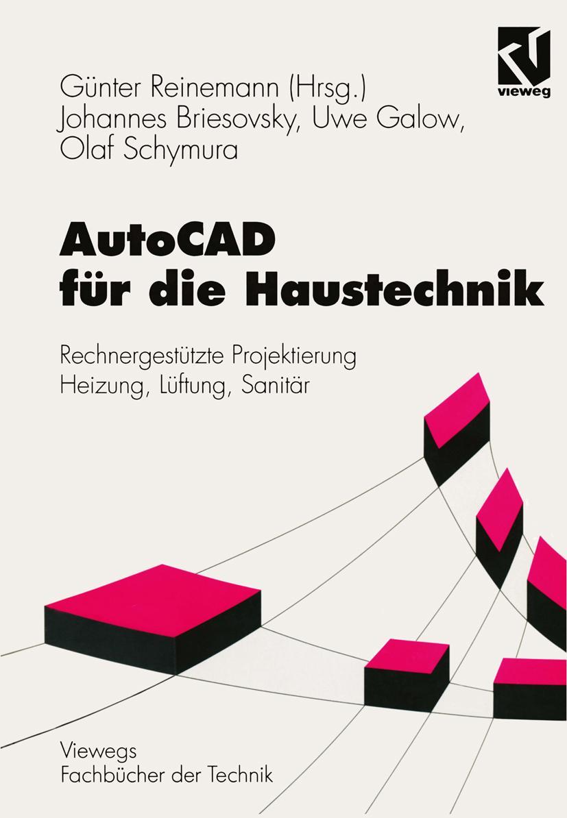 Vorderes Coverbild AutoCAD für die Haustechnik