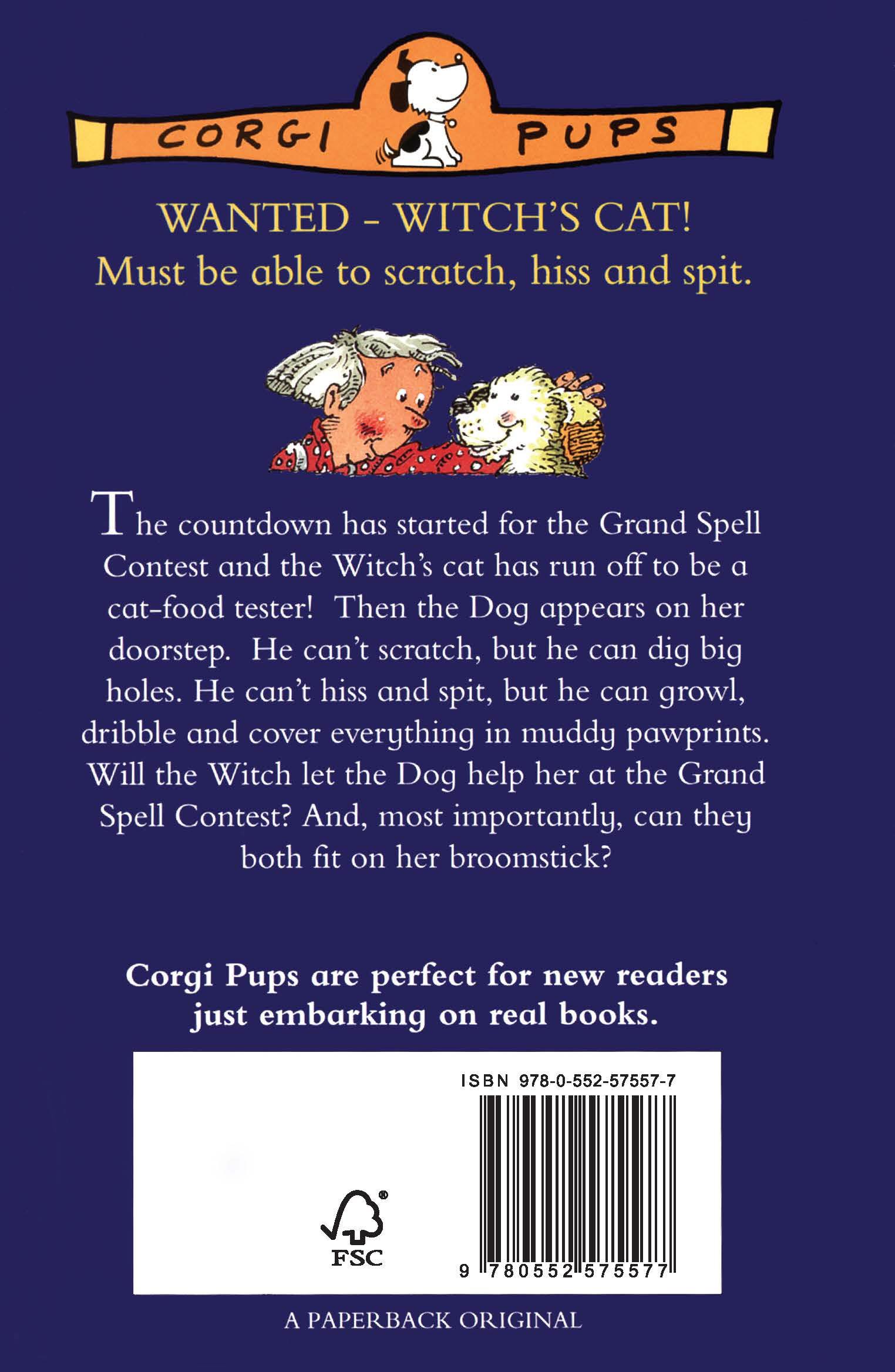 Rückseitencover Dog On A Broomstick