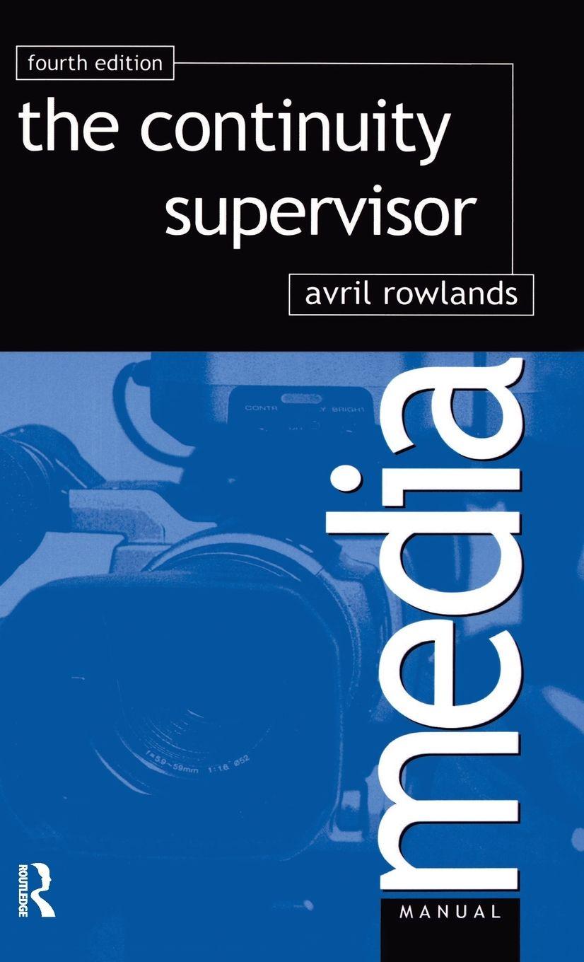 Vorderes Coverbild Continuity Supervisor