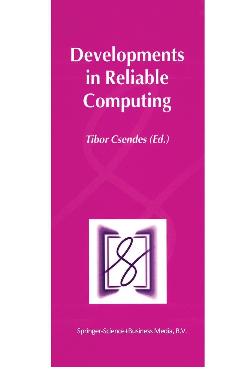 Vorderes Coverbild Developments in Reliable Computing