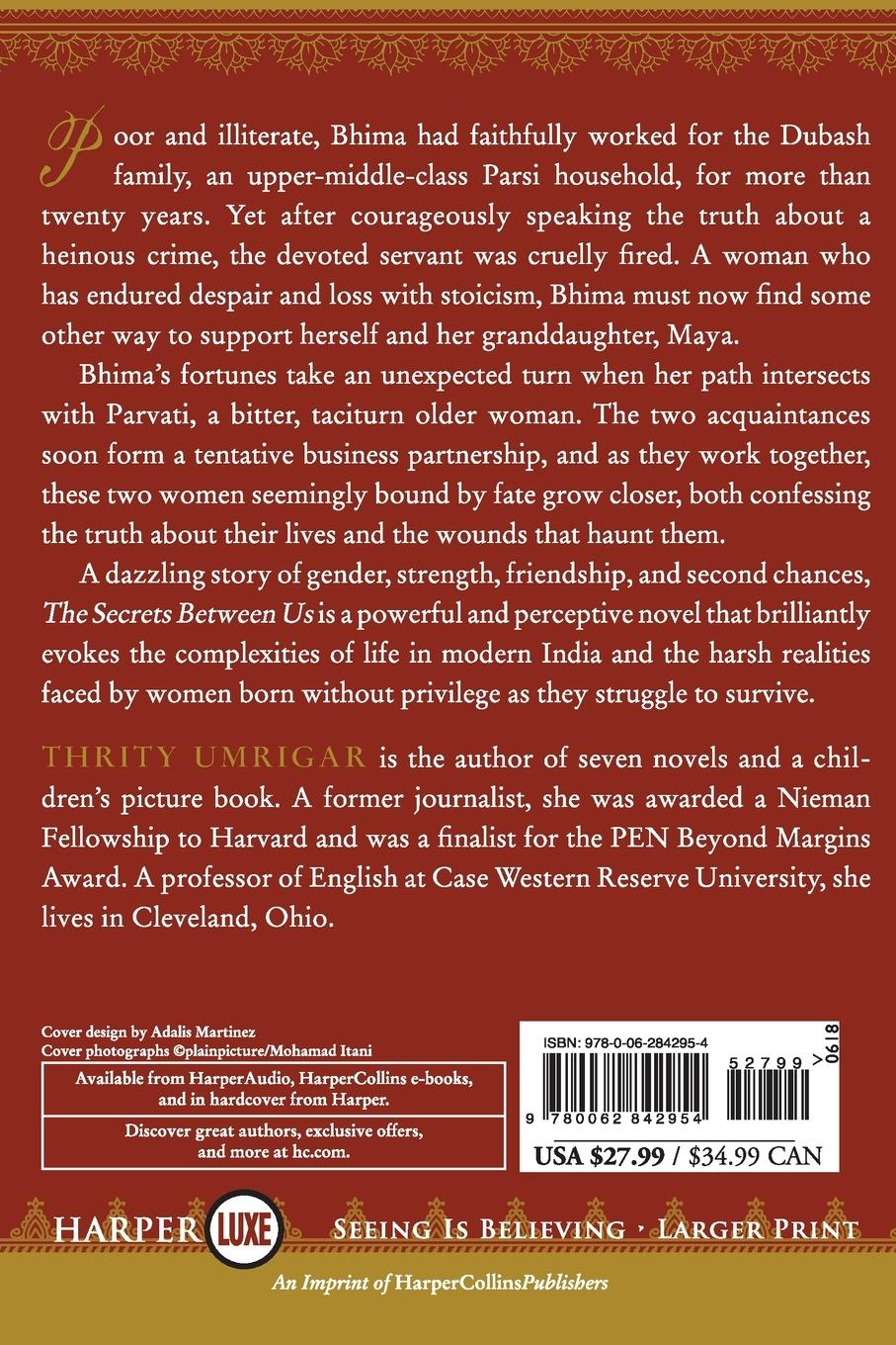 Rückseitencover Secrets Between Us LP, The