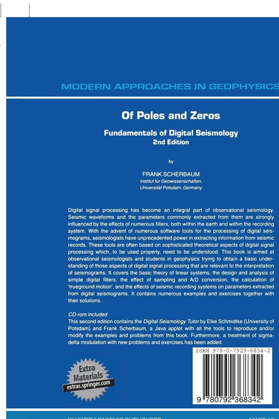 Rückseitencover Of Poles and Zeros