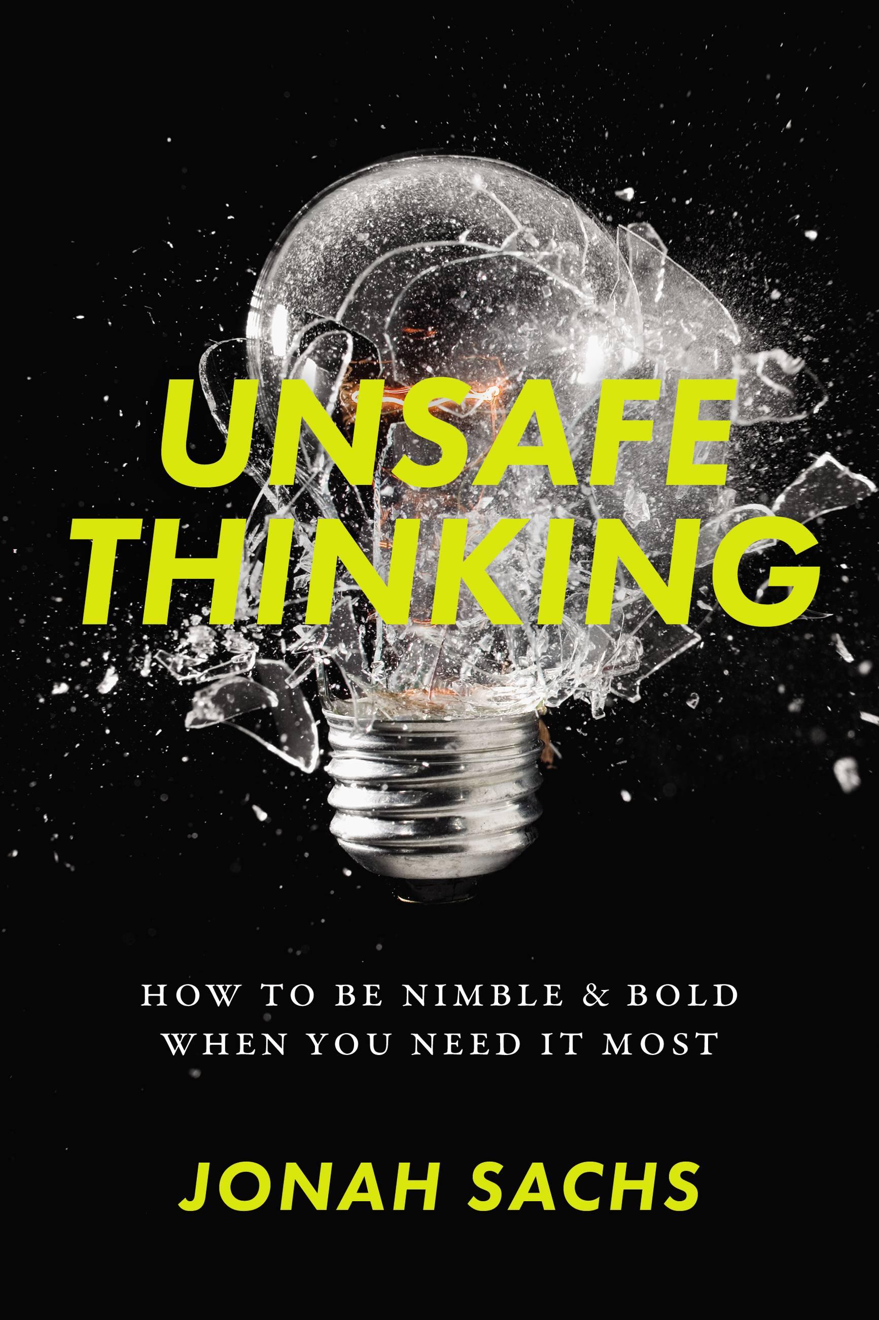 Vorderes Coverbild Unsafe Thinking