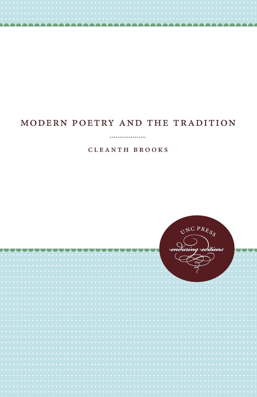 Vorderes Coverbild Modern Poetry and the Tradition
