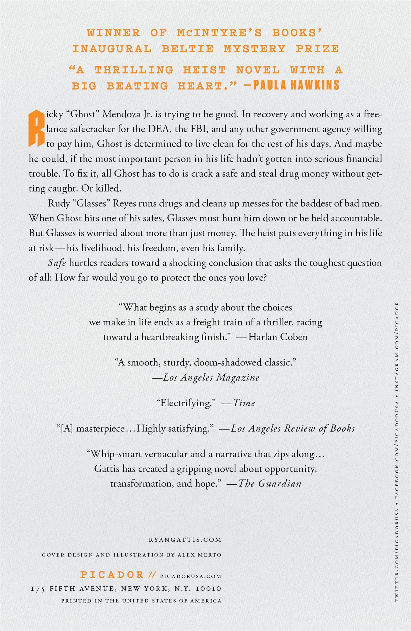 Rückseitencover Safe