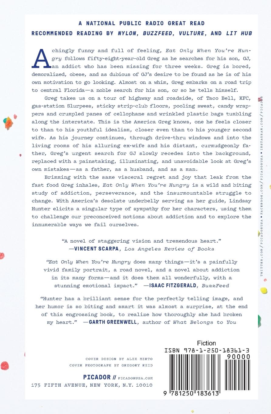 Rückseitencover Eat Only When You're Hungry