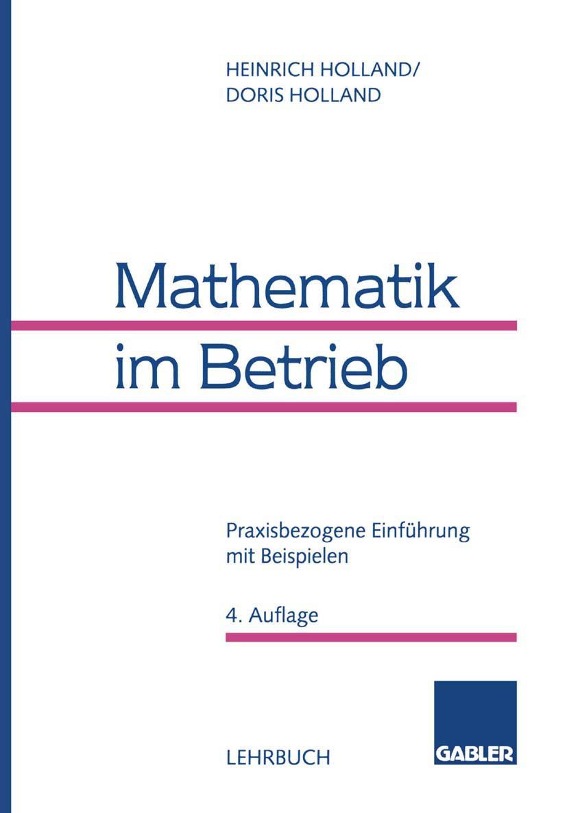 Vorderes Coverbild Mathematik im Betrieb