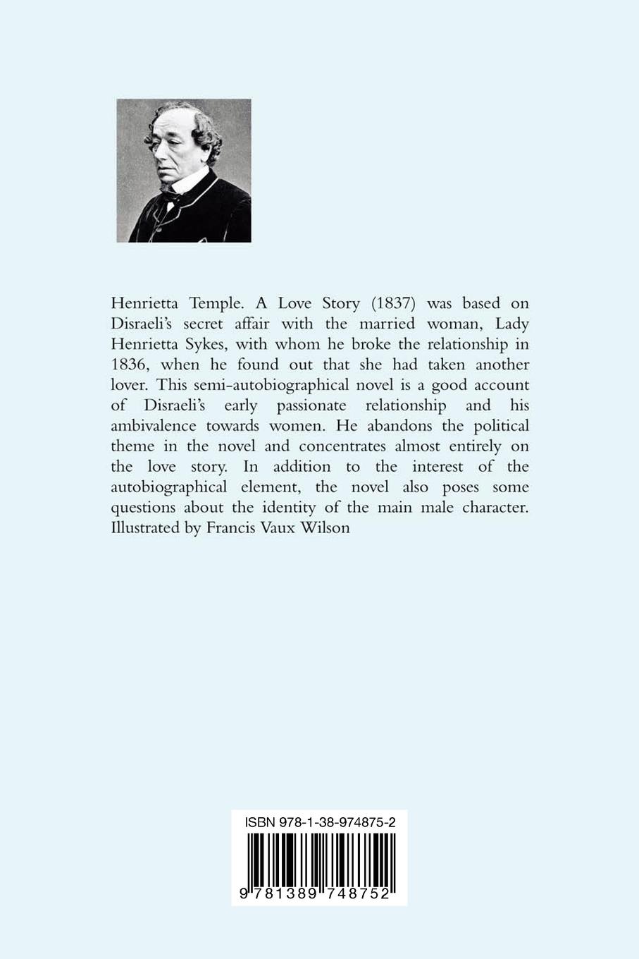 Rückseitencover Henrietta Temple