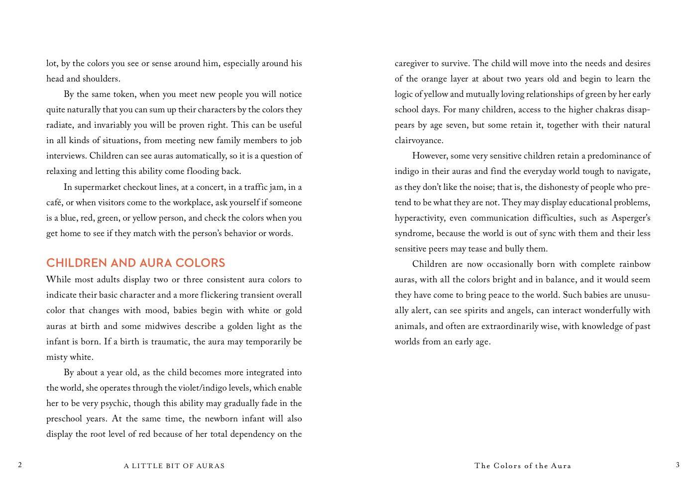 Beispielinhalt (Bild) A Little Bit of Auras