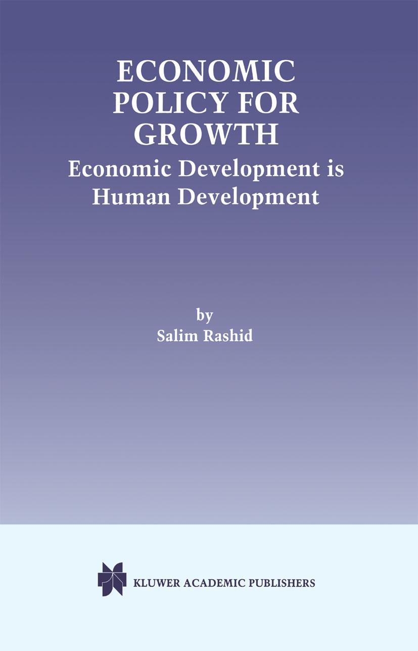 Vorderes Coverbild Economic Policy for Growth